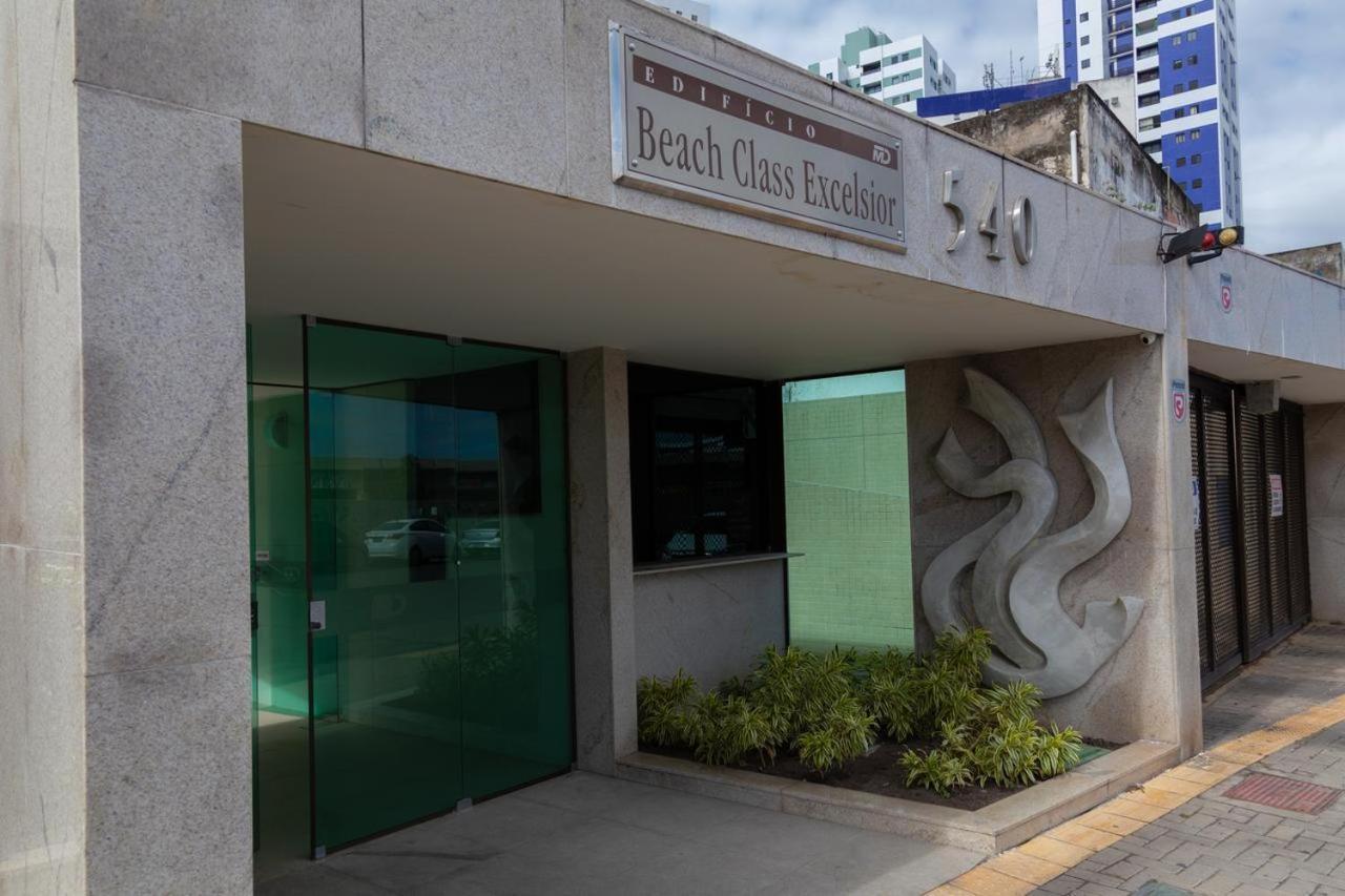 Flat Beach Class Excelsior - Em Frente Ao Shopping Riomar 累西腓 外观 照片